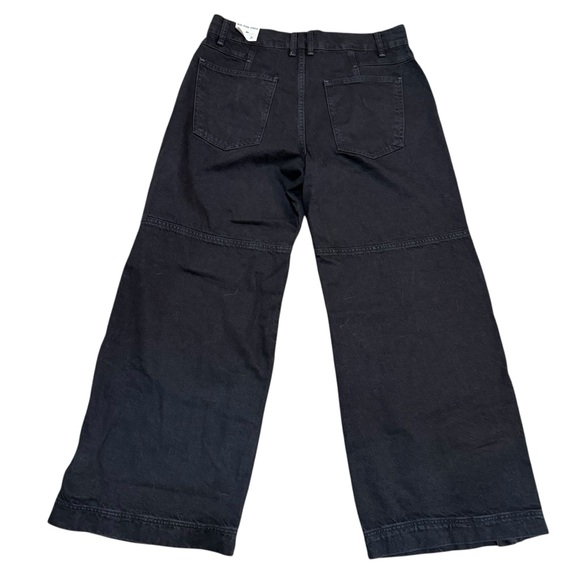 Free People We The Free Benji relaxed wide leg jeans black size 31 NWT coastal - Picture 3 of 12